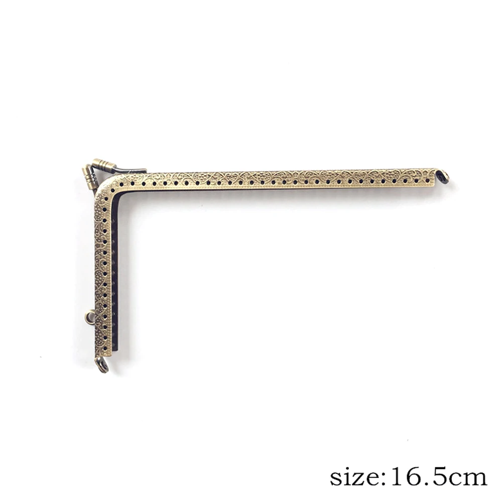 10pcs 14 516 518 5cm right angle l metal coin purse phone bag frames kiss clasps locks clutch buckles diy hardware accessories free global shipping