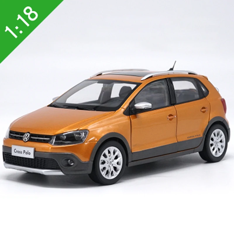 Оригинальная коробка 1:18 Высокая тщательность VW 2012 2013 2016 модель автомобиля из