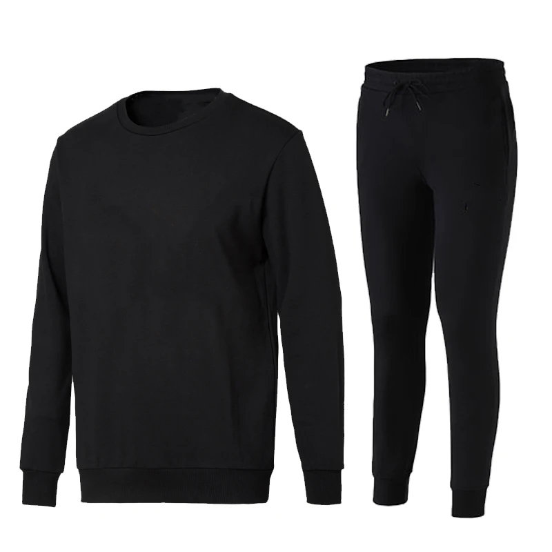 

Free ShippingMen Autumn Running Set Long Sleeve Stand Collar Sweatshirt Sports Set Gym Clothes Men Sport Suit Training Suit