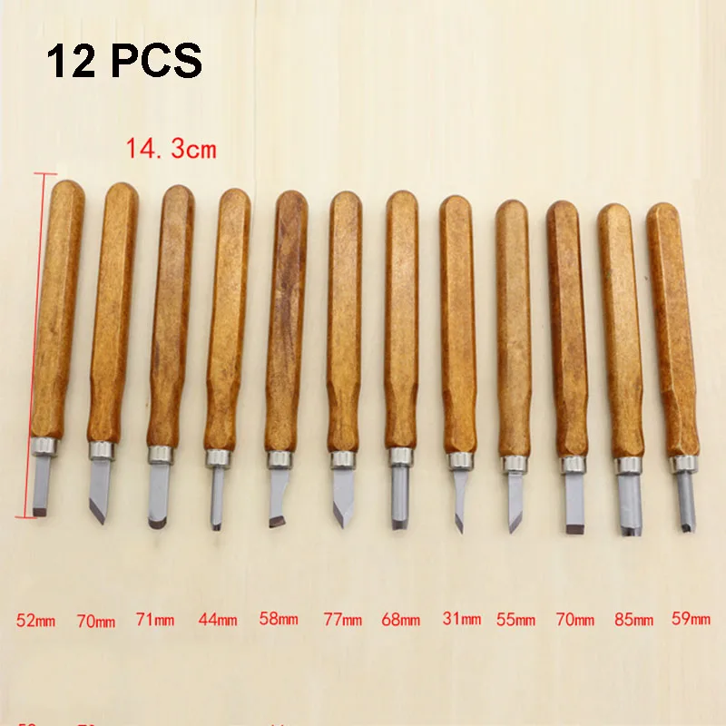 

12pcs 10 pcs 8pcs Professional Wood Carving Chisel Knife Hand Tool Set For Basic Detailed Carving Woodworkers Gouges