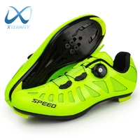 breathable lightweight cycling shoes men professional athletic outdoor bicycle shoes mtb self locking racing road bike spd shoes
