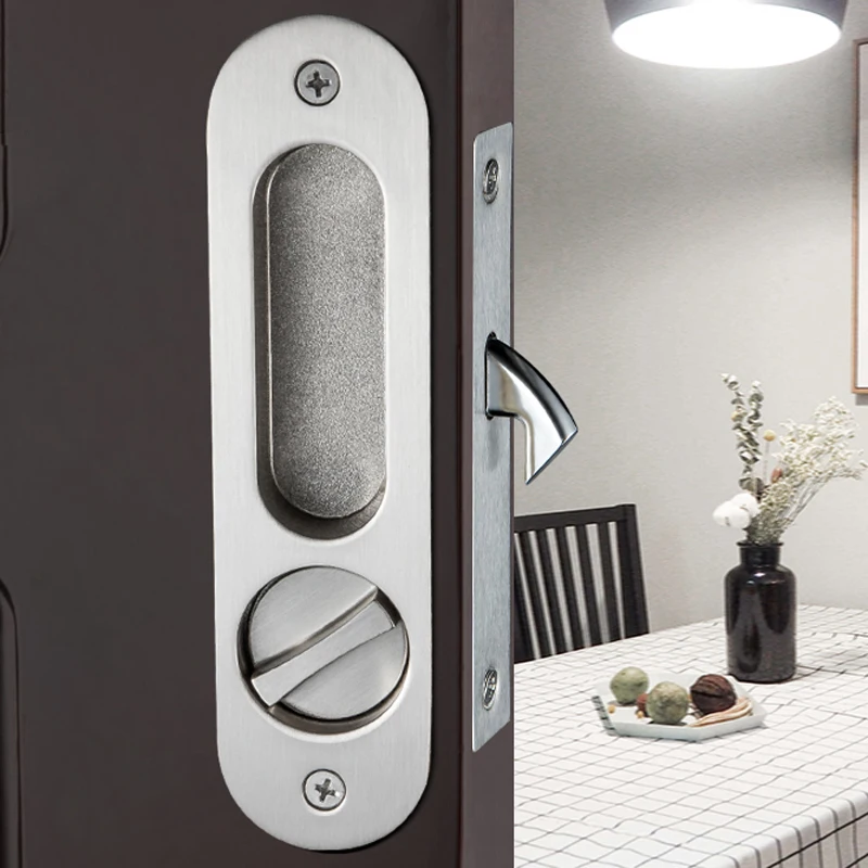 Замок для раздвижных дверей с ключами замок межкомнатных комнат невидимый