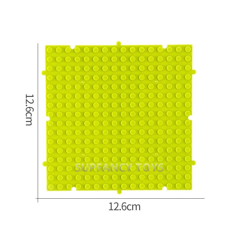 Базовая пластина для сборки мелких частиц базовая из конструктора сделай сам 16