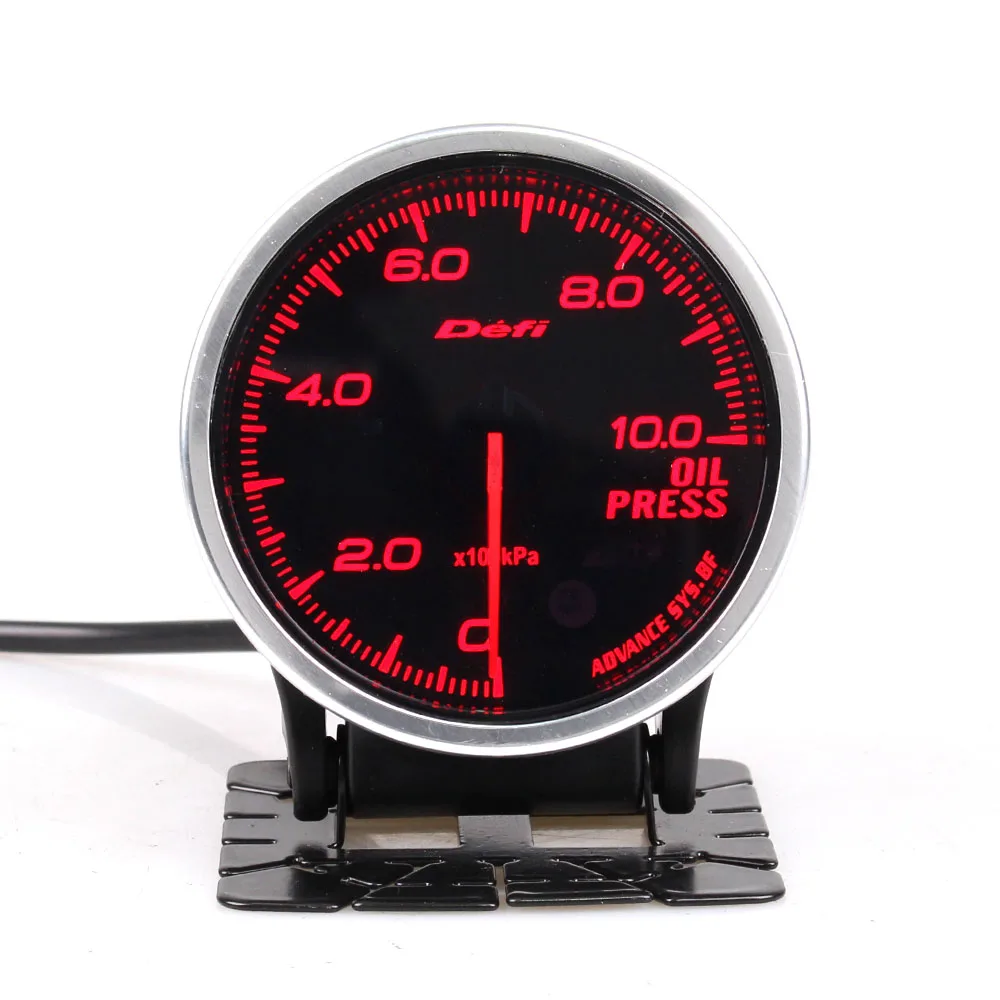 Универсальный измеритель давления масла Defi BF 60 мм 7 цветов регулируемая