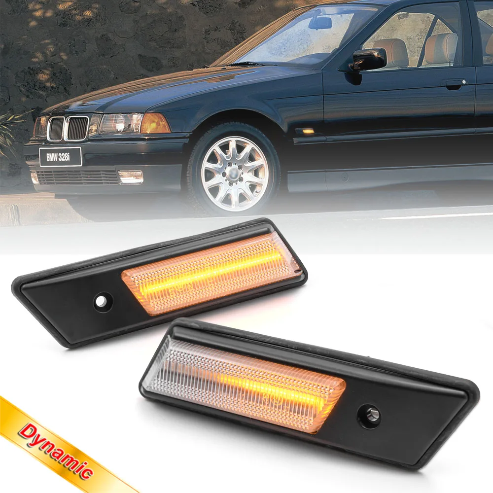 

Поворотники светодиодные для BMW 3 серии E36, М3 325i, 318tds, 325td, 325td1990, 1991, 1992, 1993, 1994