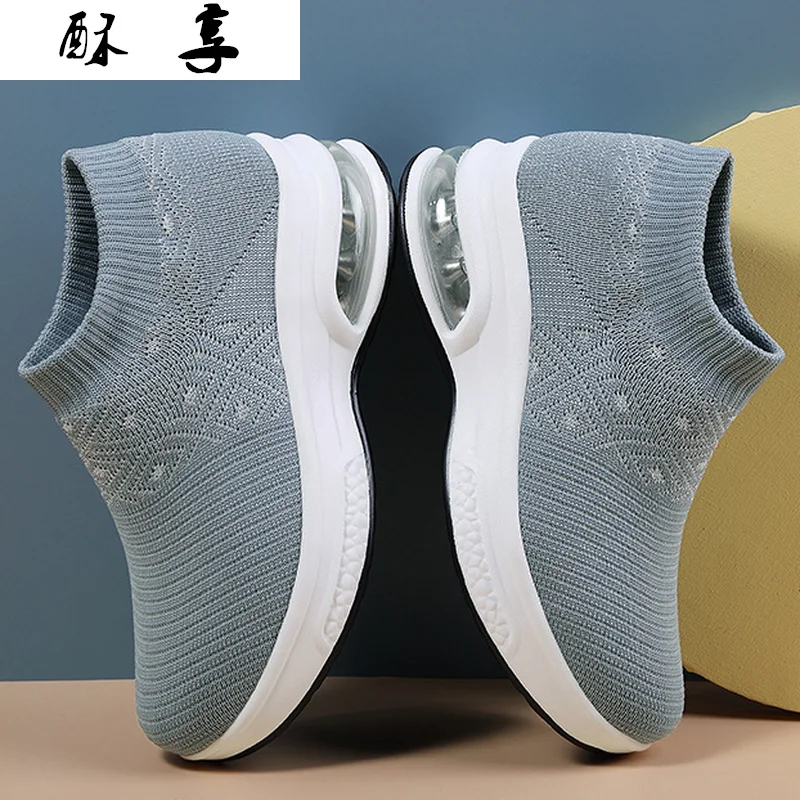 

2021 Fashion Women's Shoes Fall Shockproof Non-slip Color Matching Sneakers Women's Comfortable Breathable Mesh Casual Shoes
