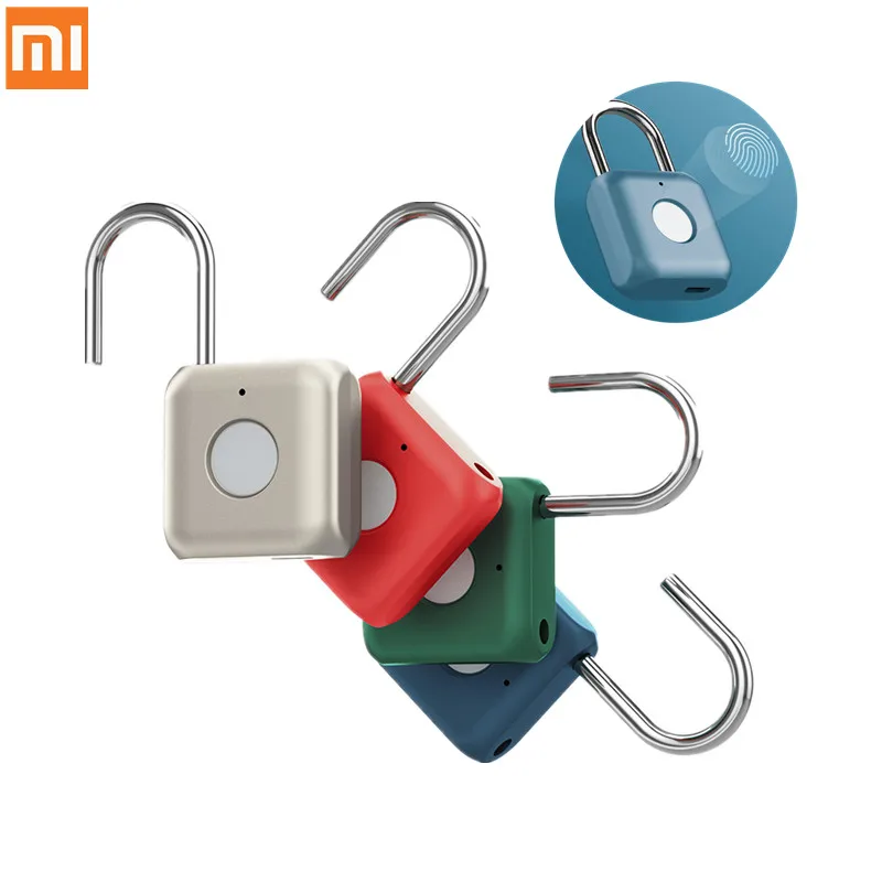 Xiaomi youdian Kitty умный дверной замок висячий замок с отпечатком пальца зарядка через usb без ключа Противоугонный дорожный багажный ящик безопасный замок