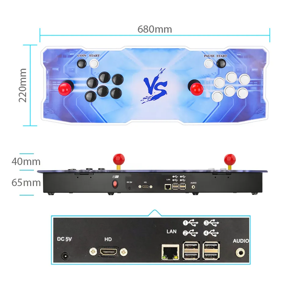 Больше (B Plus) аркадная видеоигра консоль Retropie аркадный Шкаф DIY 18000 + Ретро аркадные