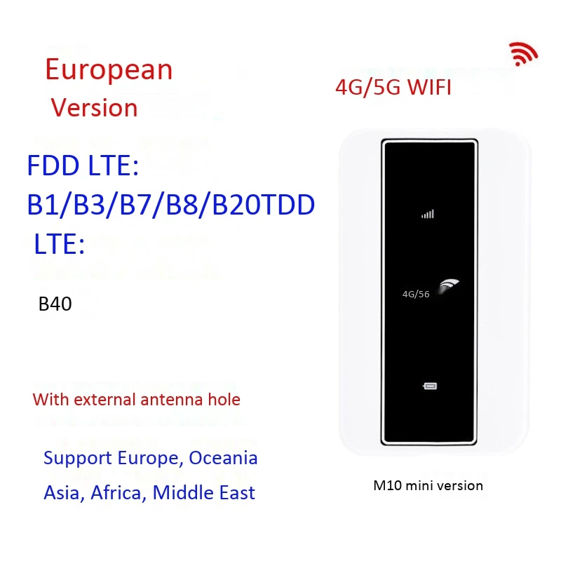 

4G маршрутизатор MiFi поддерживает 5G sim-карты 4G Wi-Fi маршрутизатор 150 Мбит/с автомобиль мобильный точку доступа Wi-Fi со слотом для SIM карты