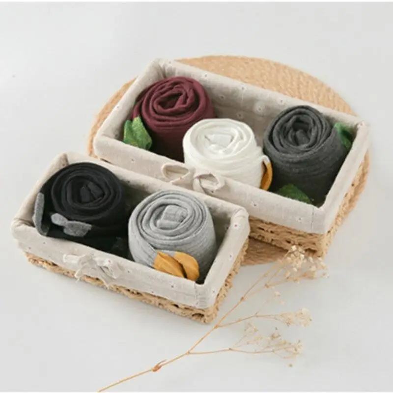 

Детские осенне-зимние колготки, чулки для маленьких девочек, хлопковые теплые колготки в стиле пэчворк карамельных цветов, плотные колготк...