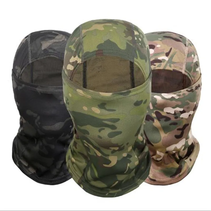 

Face Masks Washable Adult Protection Lycra Balaclava Headwear Ski Neck Cycling Motorcycle Mask Skullies Beanies Breathable Cap