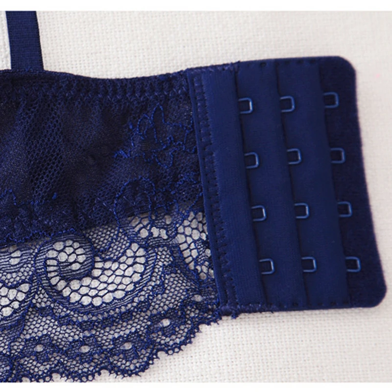 

Lacy lingerie sexy bra gather small BRA adjust side retract breast set