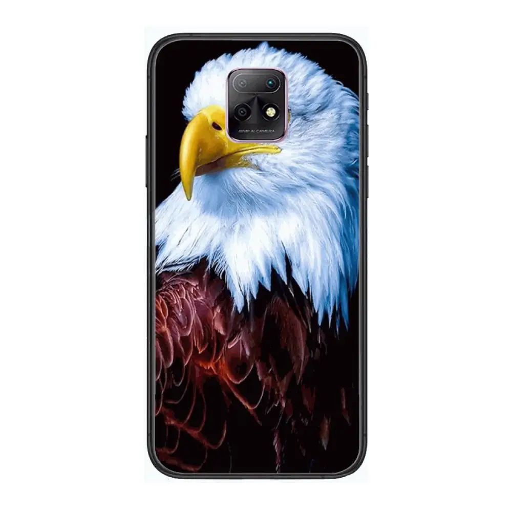 

Exquisite Eagle Phone Case For XiaoMi Redmi 10X 9 8 7 6 5 A Pro S2 K20 T 5G Y1 Anime Black Cover Silicone Back Pretty