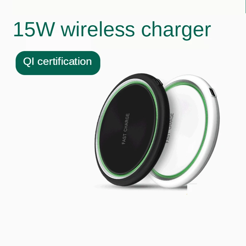 

15W Qi Wireless Charger Cell for IPhone 11 12 X XR XS Max 8 Fast Wirless Charging Phone Qi Charger Wireless for Samsung Xiaomi