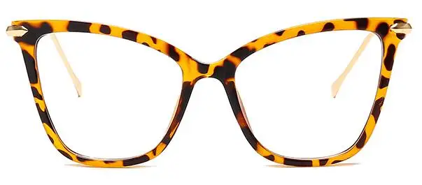 

Cat Eye Glasses Frames Women 2020 Brand Design transparent Glsses Frame for men Big frame Eyeglasses female clear lens Spectacle