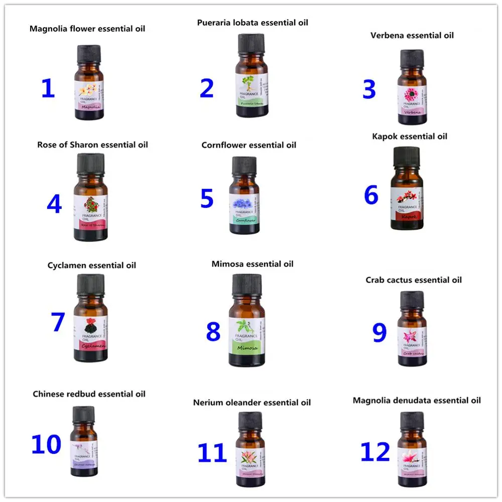 10 мл эфирное масло для увлажнителя воздуха лампа освежитель Капок цветок