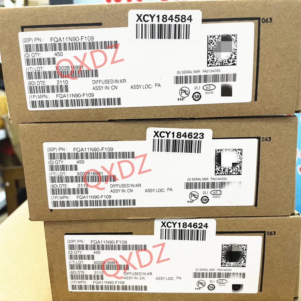 

450pcs / lot brand new fqa11n90-f109 to-3p n pipe 900v11.4a fqa11n90