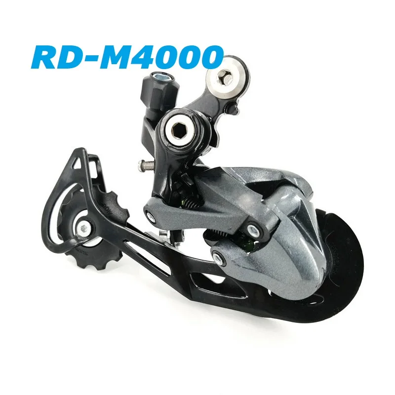 

RD-M4000 9/27 скоростей, задние переключатели для горного велосипеда, 9-скоростной переключатель переключателя свободного колеса M4000, детали для горного велосипеда