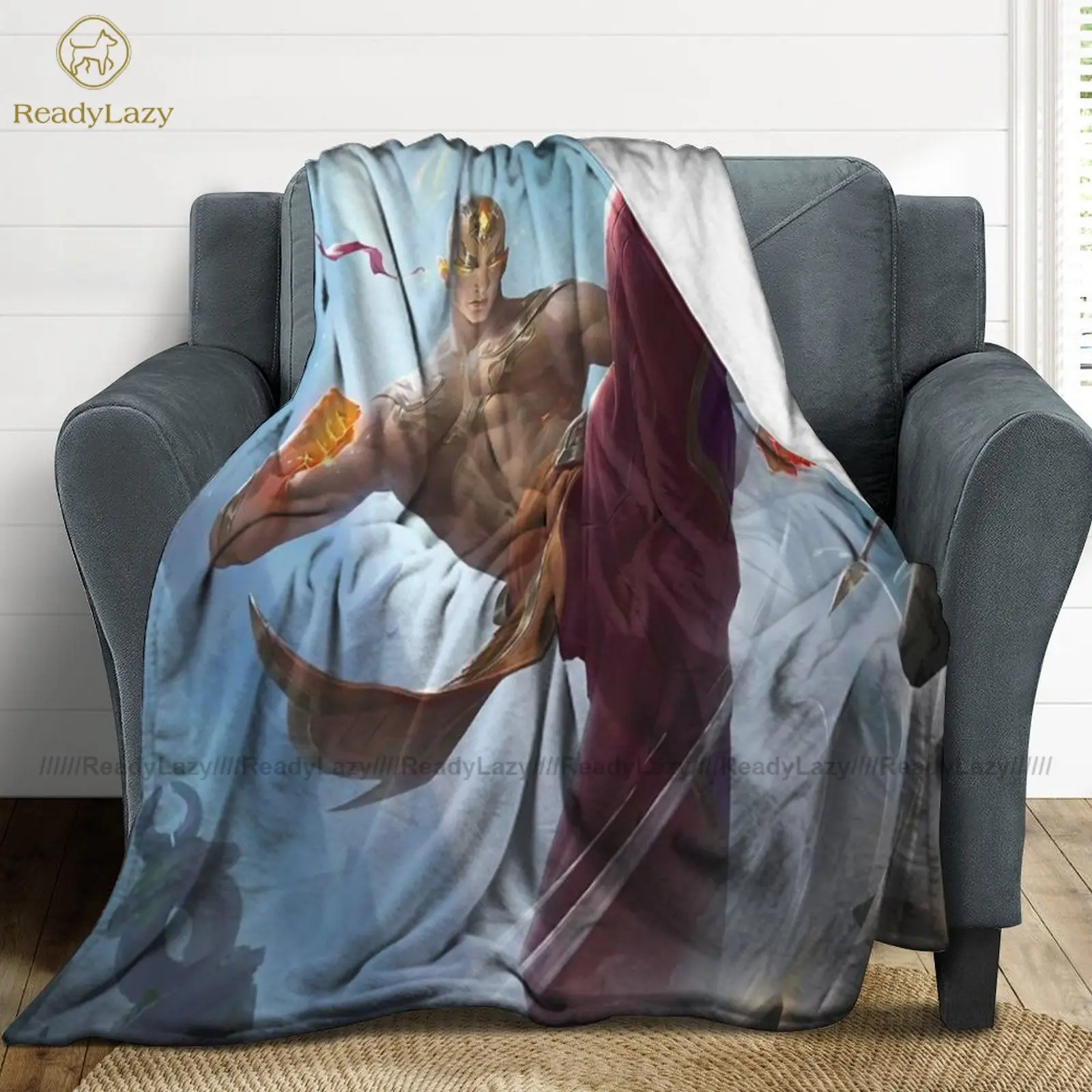 

League Of Legends Blanket Cheap Cool Bedspread Fleece Armchair Soft Blanket