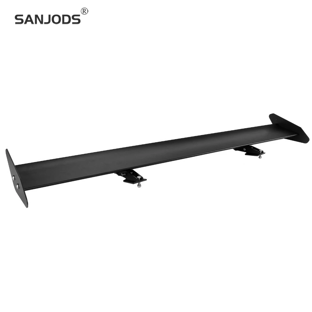 

SANJODS Universal Rear Wing Gt Wing Aluminum Lightweight Real Golf Car Spoiler Drill Hole Type Trunk Spoiler For Hatchback