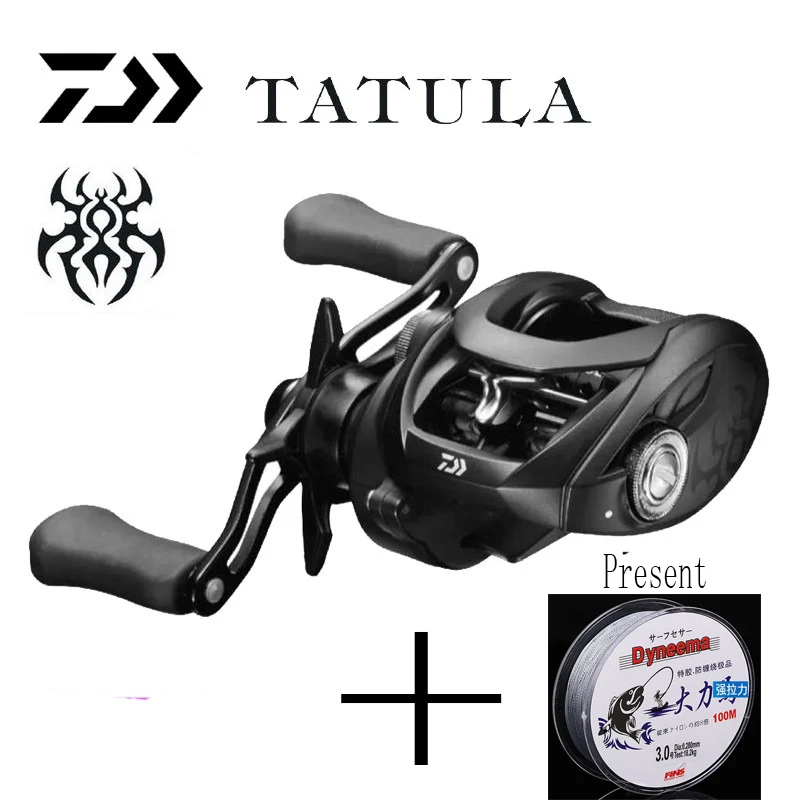 

ORIGINAL JAPAN DAIWA TATULA 200 H 200HL 200HS 200HSL low profile fishing reel Casting Reel 7BB + 1RB