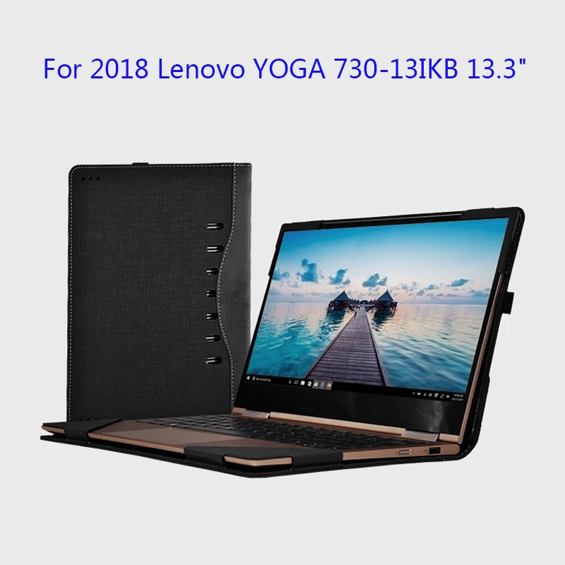 

Laptop Cover For 2018 Lenovo YOGA 730 13IKB 13.3" Creative Design Sleeve Case PU Leather Protective Skin For YOGA 720-13 Gifts