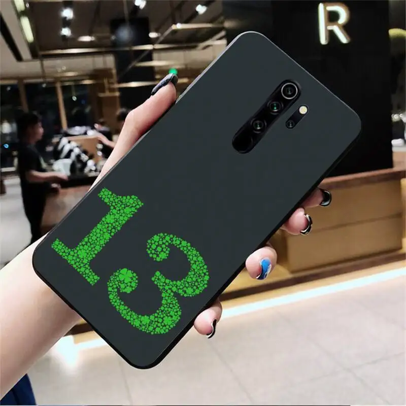 Чехол для телефона lucky number 13 чехол Redmi Note 9 8 8A 8T 7 6 6A 5 5A 4 4X 4A Go Pro | Мобильные телефоны