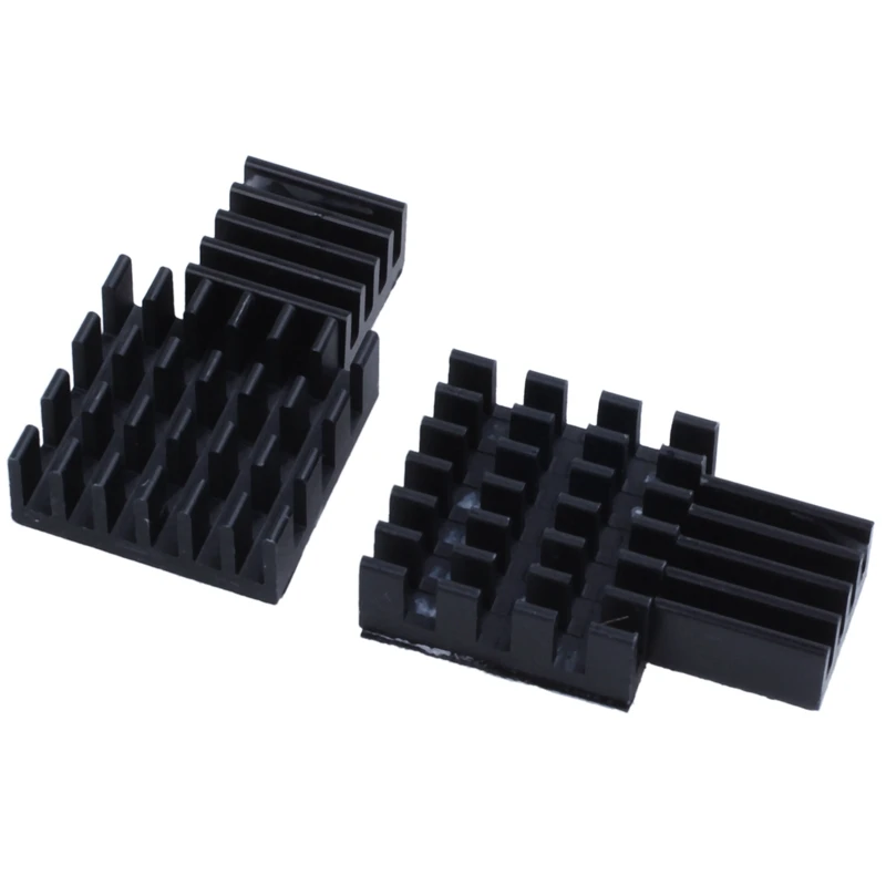 Комплект охлаждающего радиатора из черного алюминия для Raspberry Pi 3 2 Model B + 10 шт. |