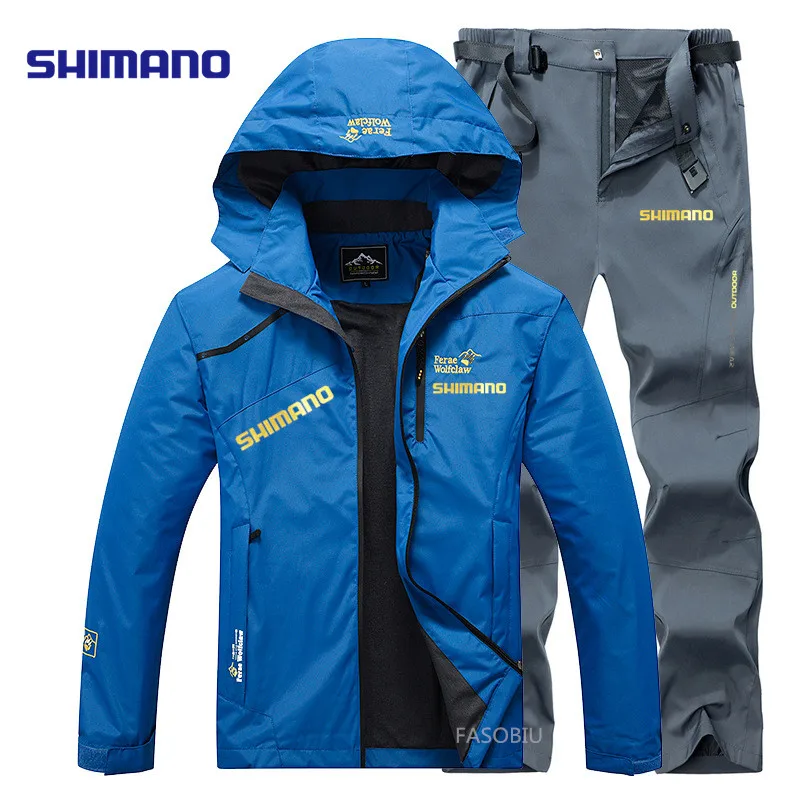 

Fishing Clothes Shimanos Fishing Suit for Fishing Clothing Waterproof Autumn Thin Outdoor Fishing Set Windproof Fishing Jacket