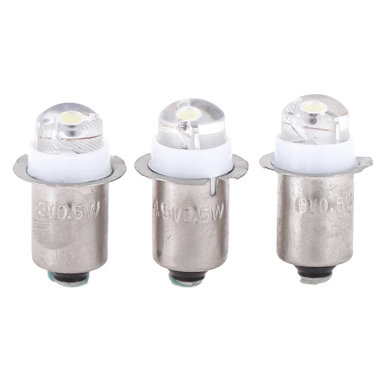 

LED Light Bulb P13.5S 0.5W Work Light Flashlight Torch Light Replacement Led Bulb Work Light Lamp 3V 4.5V 6V