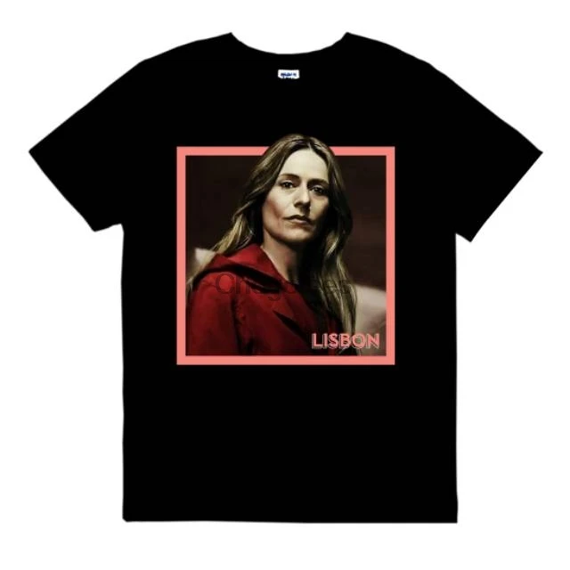Оригинальная футболка с принтом NETFLIX Лиссабон |