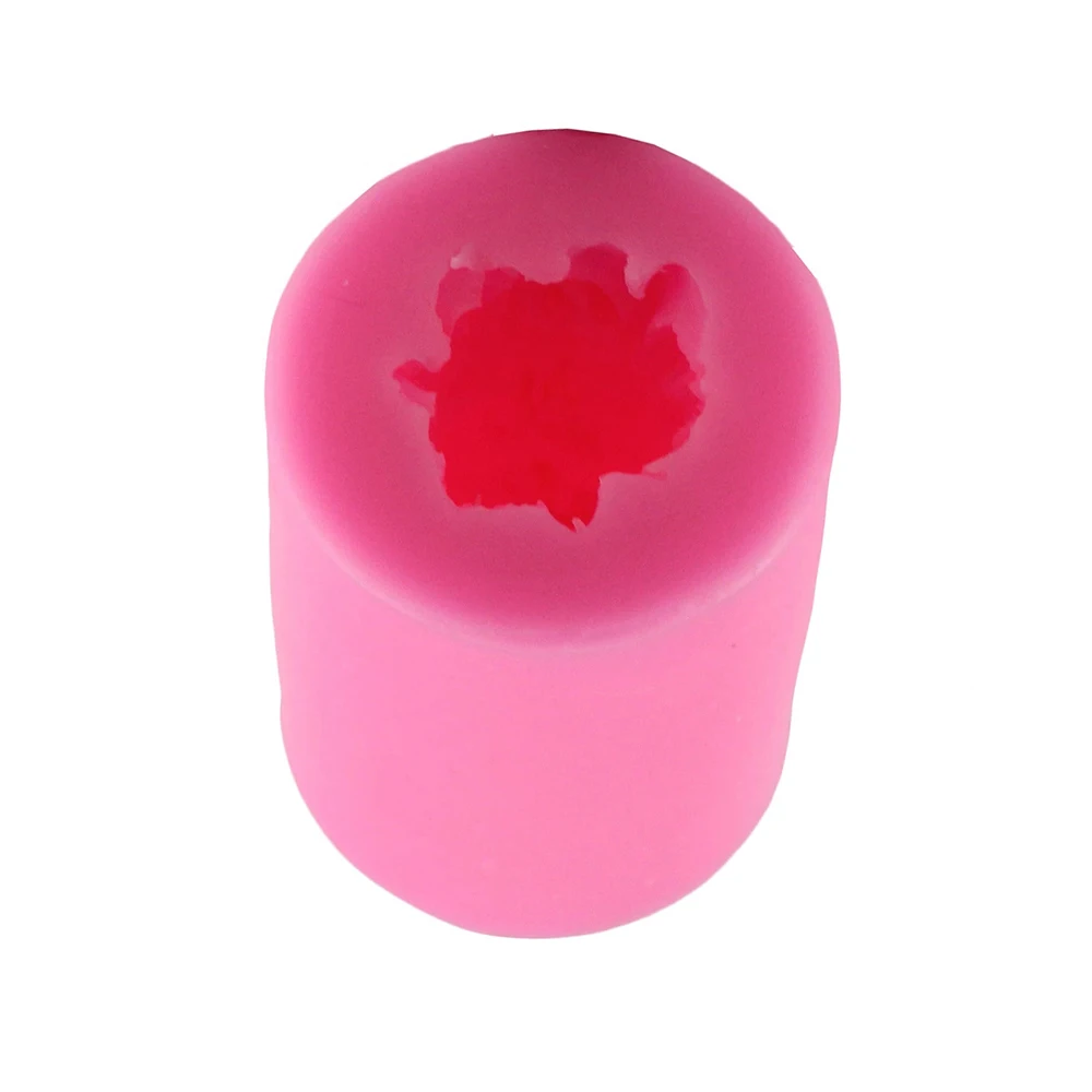 

Silicone 3D Rose Flower Candle Mold Soap Molds Salt Carved Cake Decorating Baking Fondant Chocolate Candy Gumpaste Mold