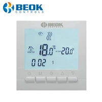 beok wired digital room thermostat for gas boiler heating thermostato 3a white backlight programmable thermoregulator bot 313w
