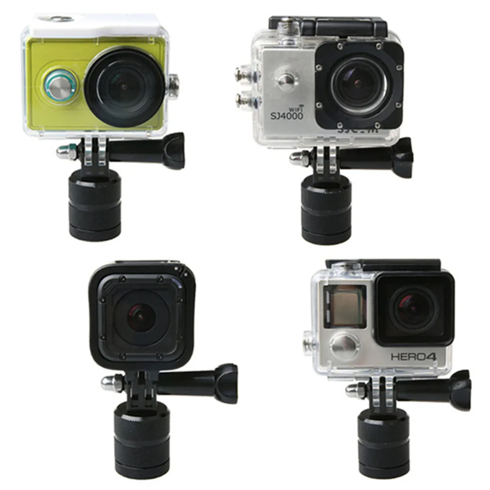 Поворотное крепление на 360 градусов для Gopro Hero 8 7 6 5 Xiaomi Yi адаптер штатива Go Pro Eken Dji