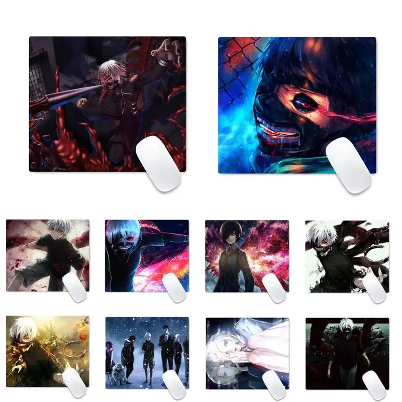 

Anime Tokyo Ghoul Computer Desk Keyboard Table Protect Game Office Work Square Mouse Mat pad Non-slip Laptop Cushion