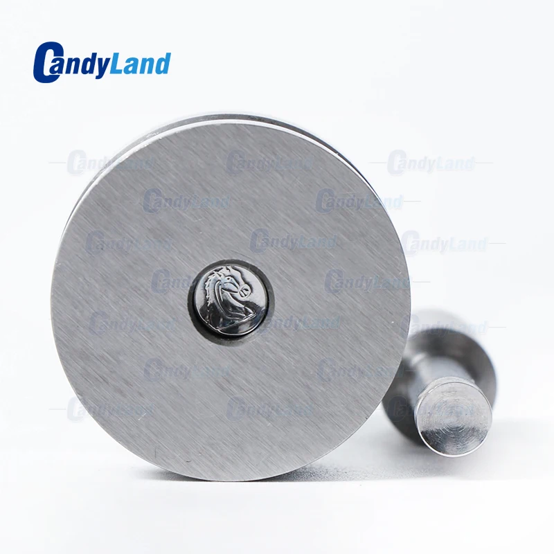 

CandyLand Horse head Tablet Die Powder Pill Press Candy Punch Die Set Custom Logo Punch Die Cast Pill Press For Tablet Machine