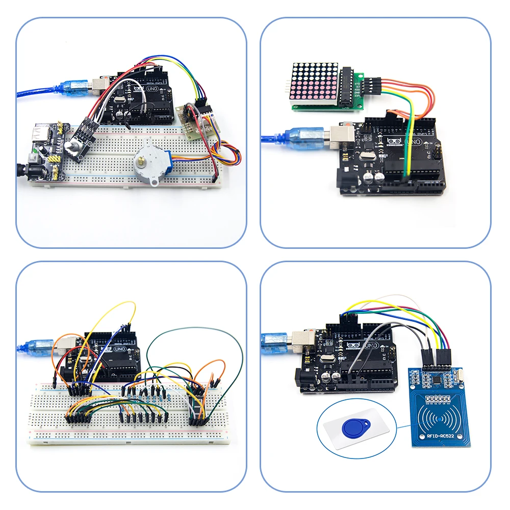 RFID стартовый набор с розничной коробкой для Arduino UNO R3 обновленная версия образовательного обучения DIy набор детский подарок