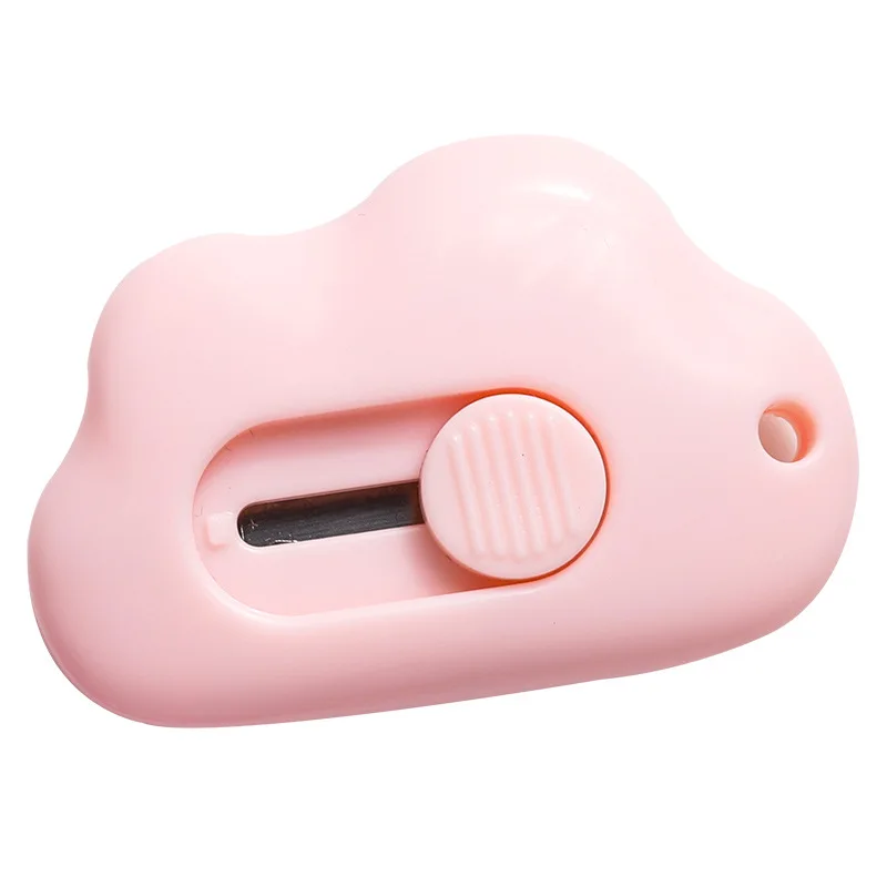 

Cute Rabbit Cloud Color Mini Portable Utility Knife Paper Cutter Cutting Paper Razor Blade Office Stationery Cutting Supplies