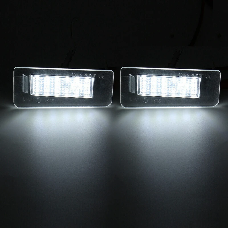 Автомобильный светодиодный SMD светильник для номерного знака Hyundai Elantra 2011-2012 2014-2017