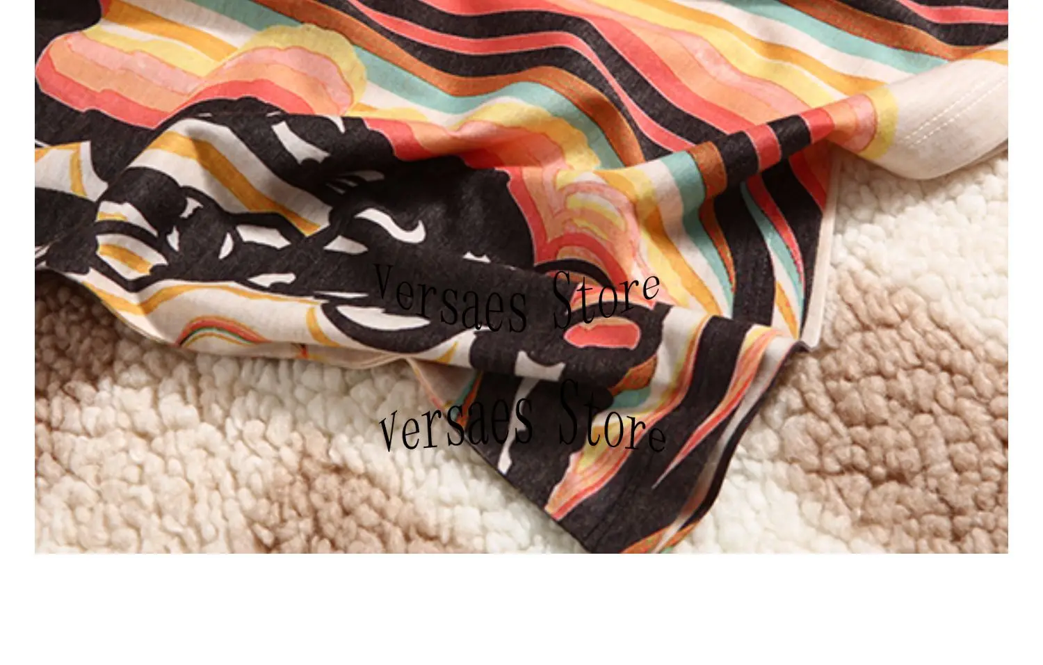 

2021 luxury brand retro printing fashion women's half sleeve top temperament round neck multi-function casual pattern T-shirt