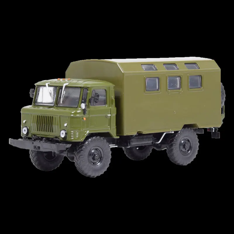 Масштаб 1:43 литая Миниатюрная модель автомобиля из сплава военный транспорт