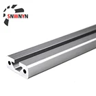 Экструзионный алюминиевый профиль 1640, длина европейского стандарта 100-1000 мм, анодированный линейный рельс для 3D-принтера с ЧПУ, настраиваемая длина