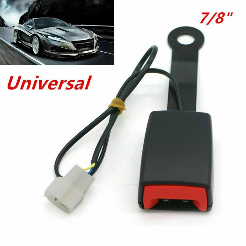 Автомобильный передний Ремень для сиденья с пряжкой на подкладе разъем