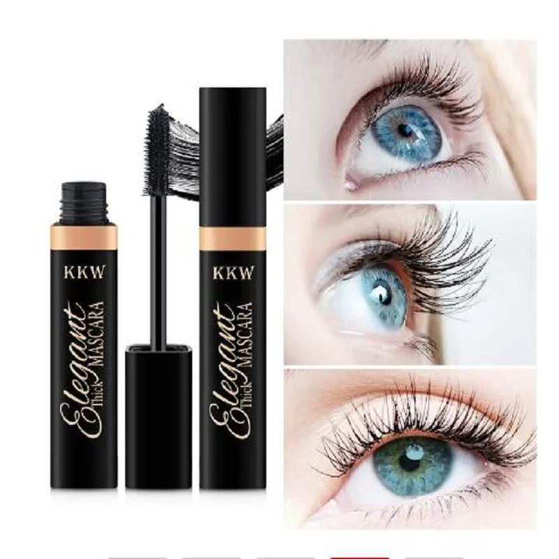KKW 4d Тушь для ресниц make up трехмерная длинная толстая водонепроницаемый и от потения-защита от одевания пятен Макияж Красота