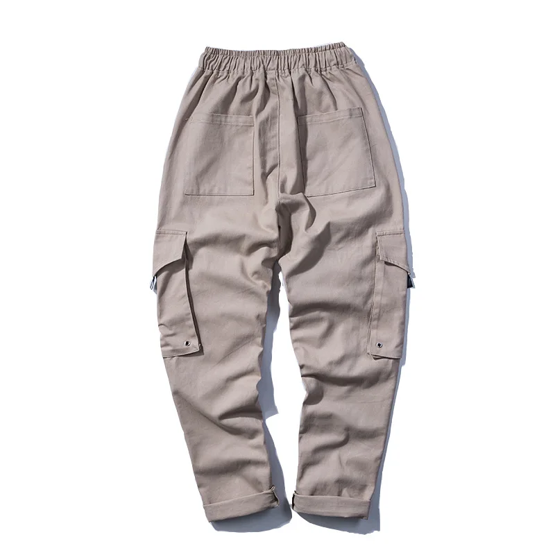 

Streetwear Pants Men Cargo Pants Men Hip Hop Casual Fashion Cotton Pantalon Homme Loose Straight Trousers Men Pantalon Hombre