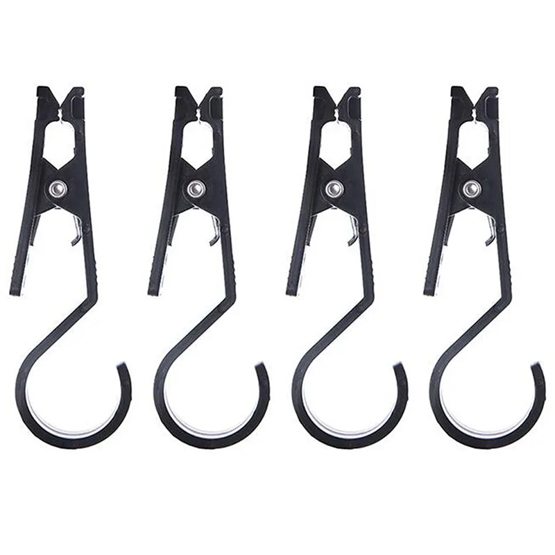 

4 шт./компл. держатель крючка для палатки на открытом воздухе портативные многофункциональные прищепки для палатки Аксессуары для кемпинга ...