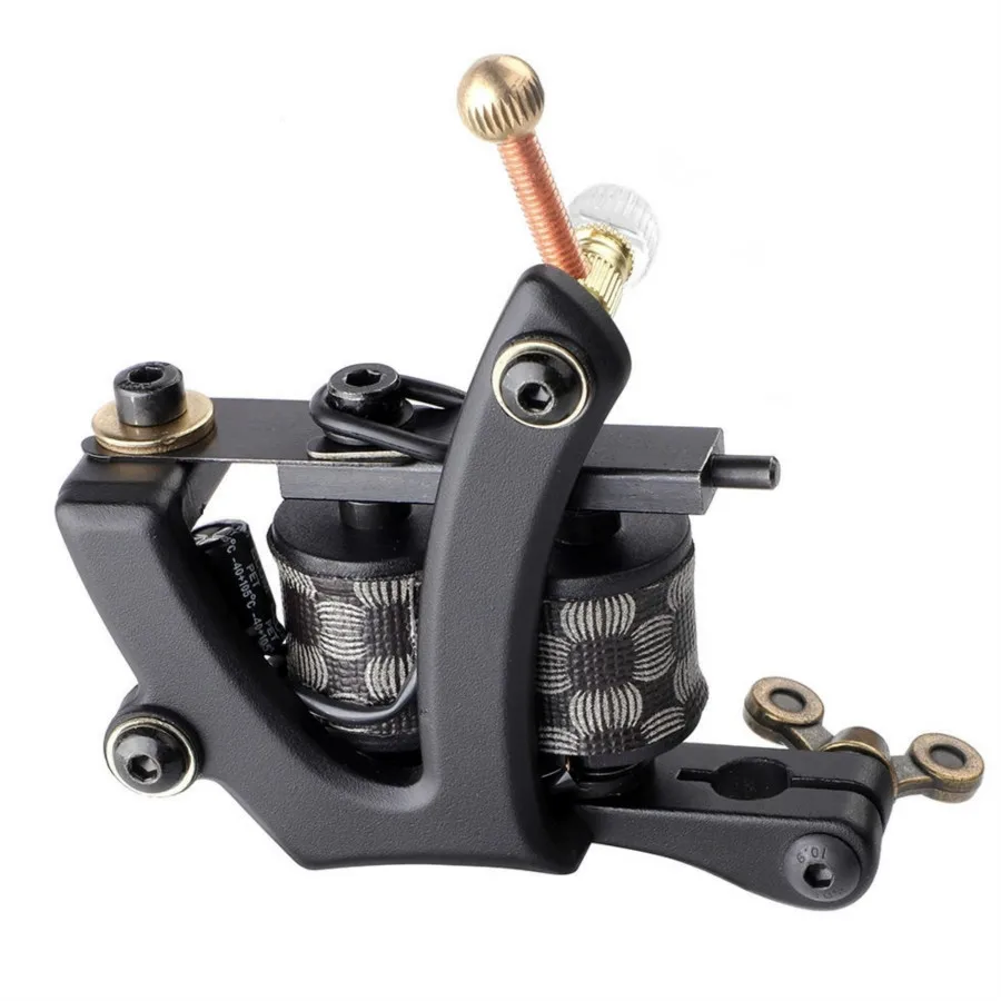 Тату ручка машина чистая медь бородавки катушки крючок линия шейдер и вкладыш