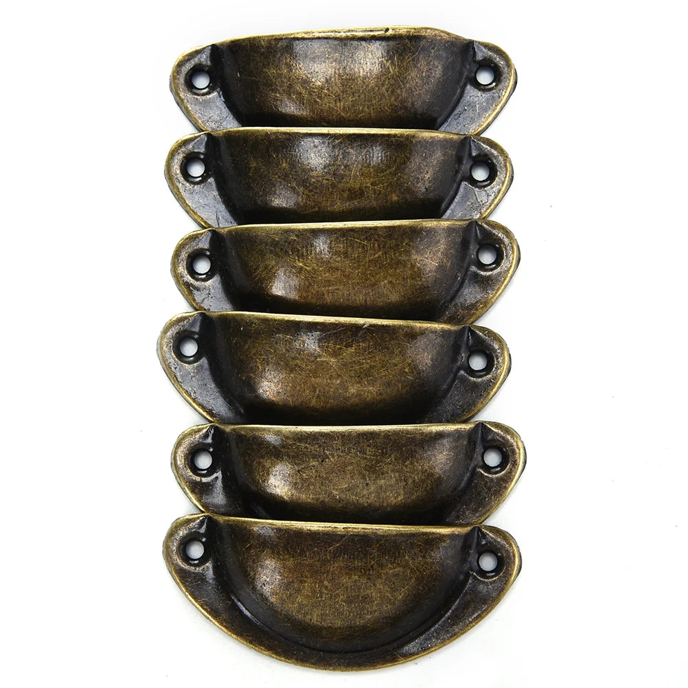 12 шт. Ретро металлическая ручка для ящика кухонного шкафа дверные ручки и