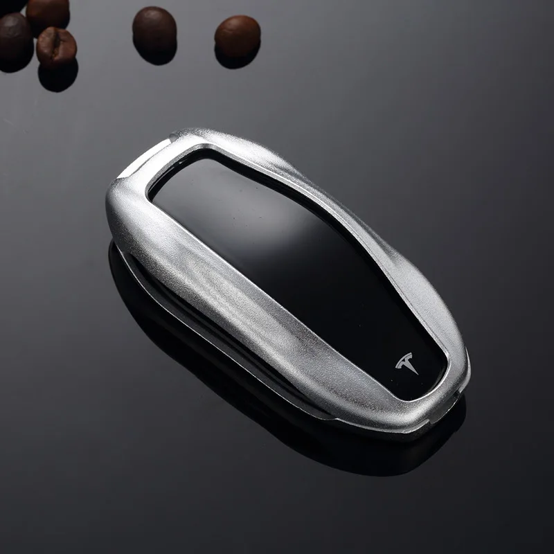 Чехол для ключей Tesla Model 3 S X Y металлический защитный чехол автомобильного брелка