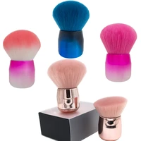 yxn large loose paint mushroom style makeup brush foundation blush face brush kabuki highlight concealer tools kit